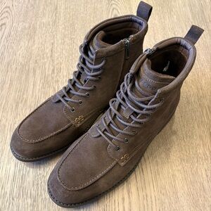 Aldo Men's "Knighton" Dark Brown Lace-Up Boots NWOB